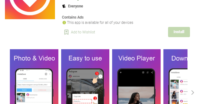 download video dari instagram