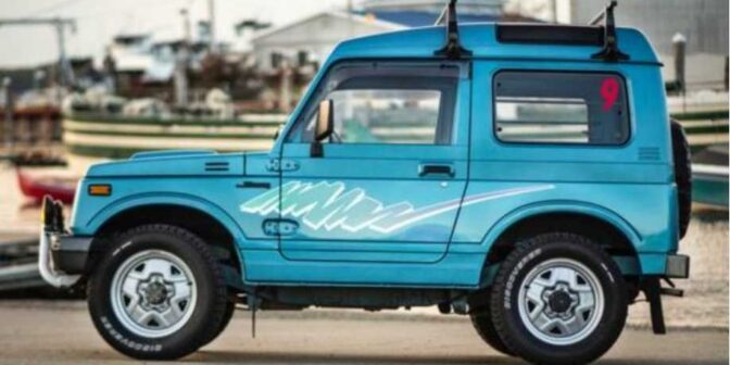 mobil tua murah Suzuki Jimny Katana