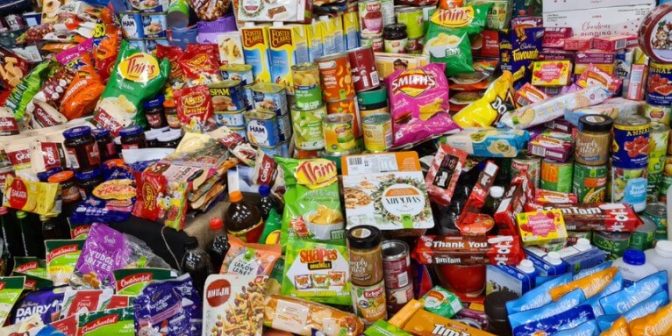 membuat kado buket snack