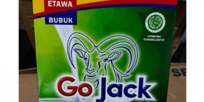 susu kambing tanpa gula