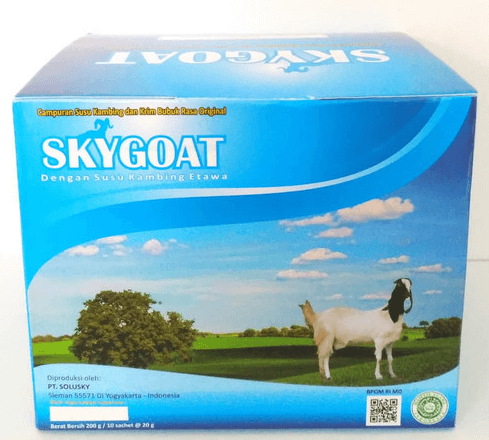 susu kambing tanpa gula