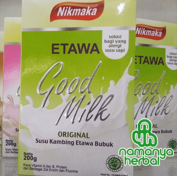 susu kambing tinggi kalsium