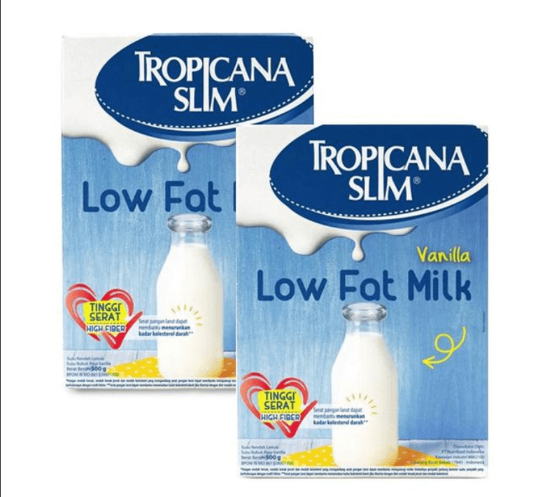 susu rendah lemak untuk lambung