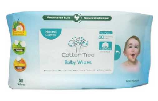 Cotton Tree Baby Wipes