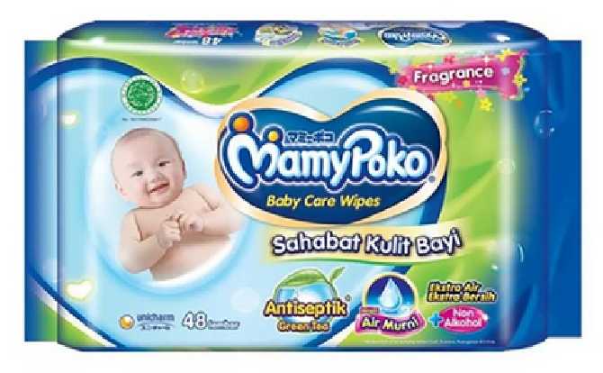 Mamypoko Tissue Basah Extra Tebal Smooth