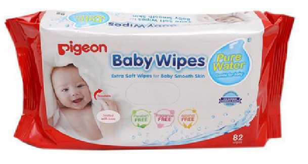 tisu basah bayi pigeon