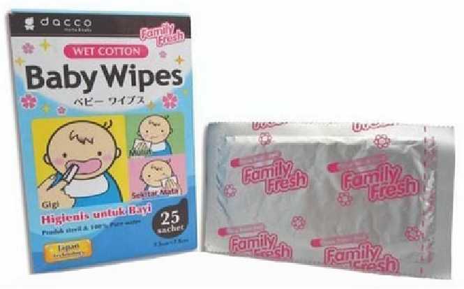 tisu basah bayi terbaik dacco