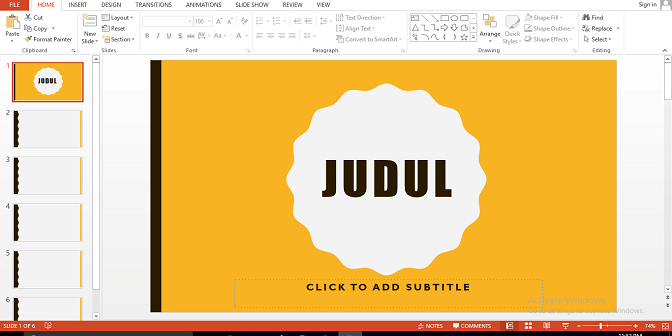 Cara Menggunakan Power Point 1