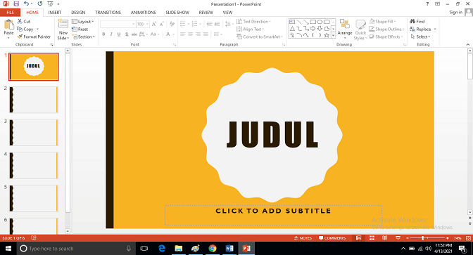 Cara Menggunakan Power Point 1