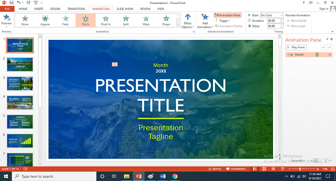 Membuat Animasi dengan Powerpoint 1