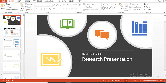 Menambahkan Hyperlink di Powerpoint 1
