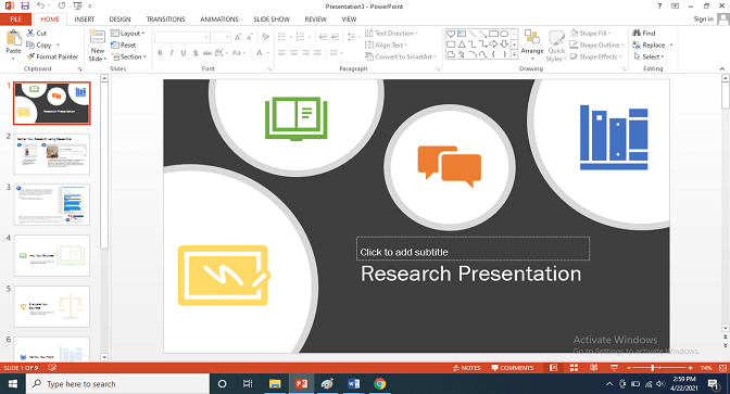Menambahkan Hyperlink di Powerpoint 1