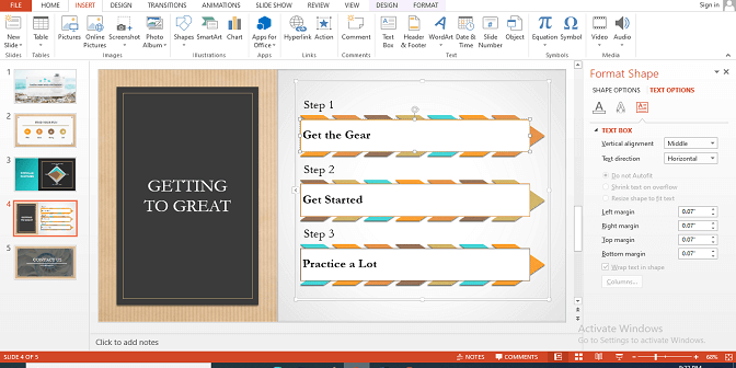 Mengatur Margin Di Powerpoint 2