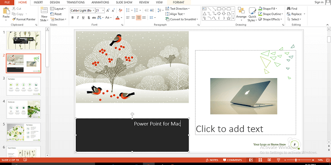 Mengatur Opacity Di Powerpoint 2