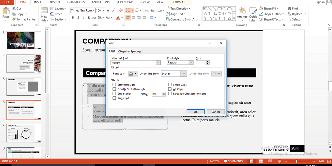 Mengatur Spasi Di Powerpoint 3