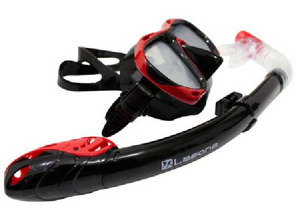 Peralatan menyelam - Mask Snorkle Sets Lasona