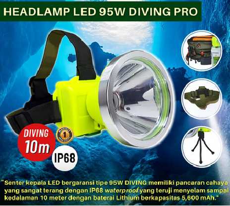 Peralatan menyelam - Senter selam