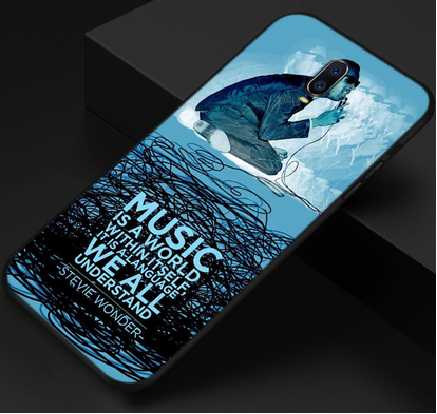 ide kado untuk pacar soft case desain musisi