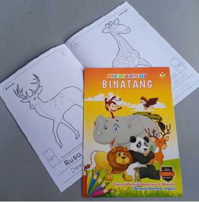 kado anak 7 tahun - buku mewarnai