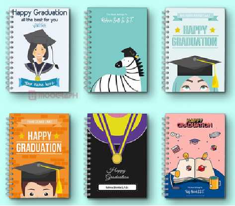 kado untuk guru pensiun - notebook custom