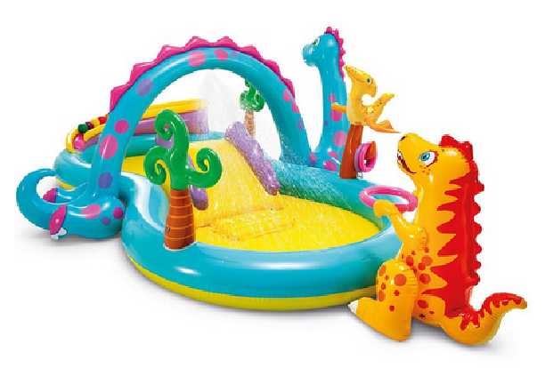 kolam renang portable intex dinoland