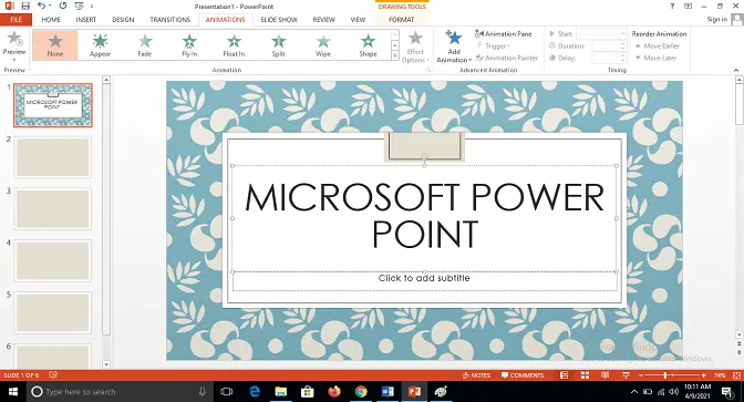 mengatur paragraf power point