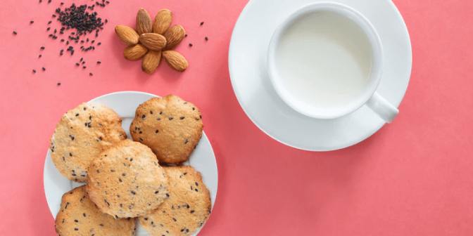 susu almond pelancar asi