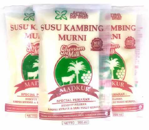 susu kambing terbaik madkur