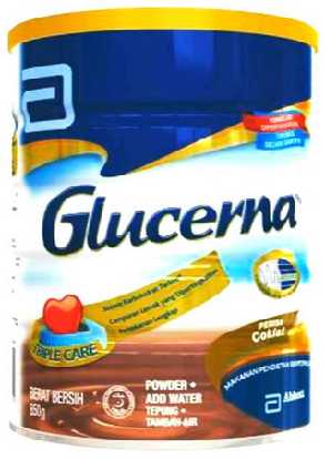 susu rendah lemak untuk diabetes Abbott Glucerna Triple Care