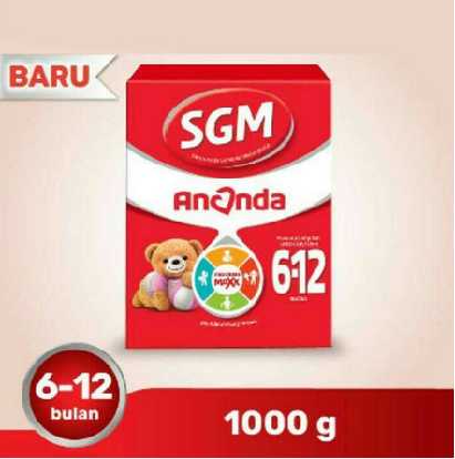 susu formula untuk bayi Sari Husada SGM Ananda