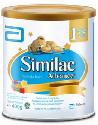 susu untuk bayi abott similac advance 1