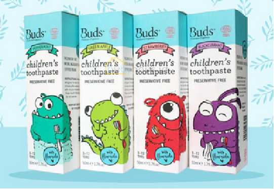 Pasta gigi bayi - Buds