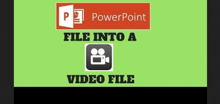 cara convert PPT ke video