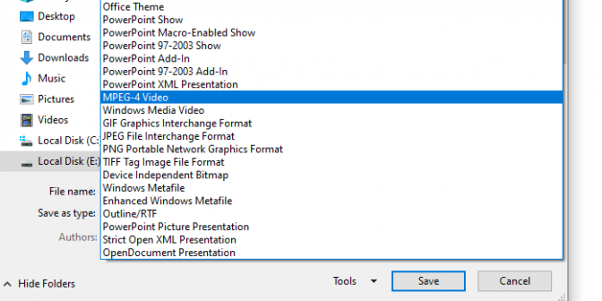  cara convert PPT ke video
