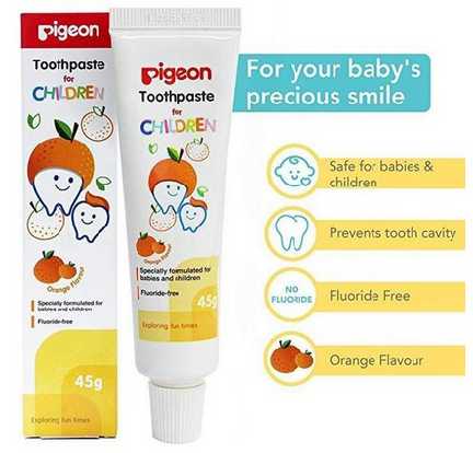 pasta gigi khusus bayi - Pigeon