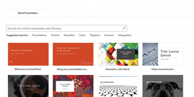 cara download template PPT