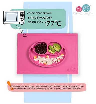 piring dan mangkun Ezpz Happy Mat