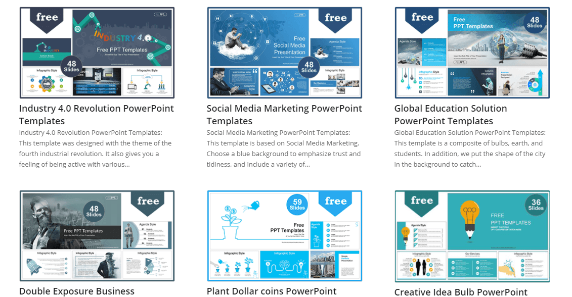 Situs download template PPT terbaik