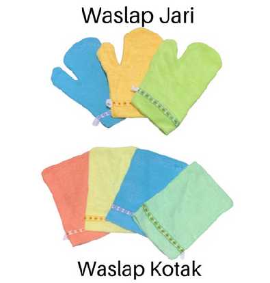 perlengkapan bayi - washlap 