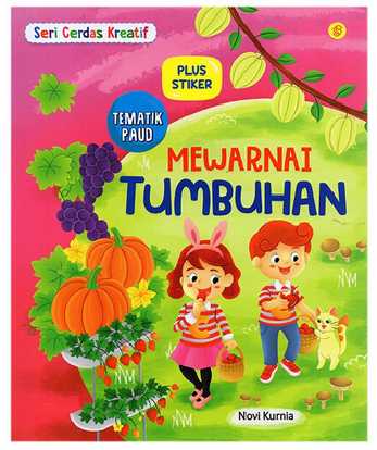 Buku Mewarnai Seri Tumbuhan