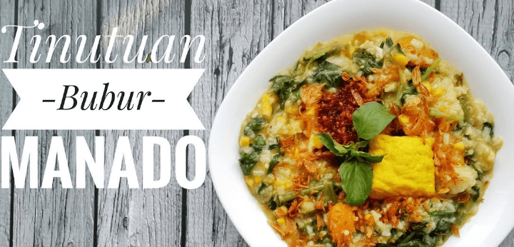 Resep bubur Manado