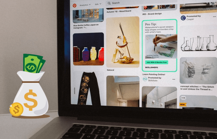 mendapatkan uang dari pinterest