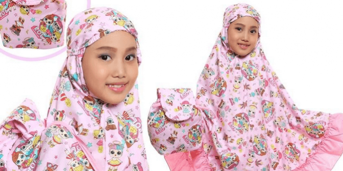 mukena anak karakter
