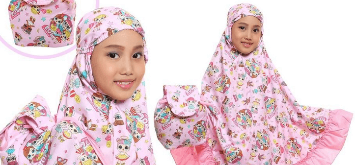 mukena anak karakter