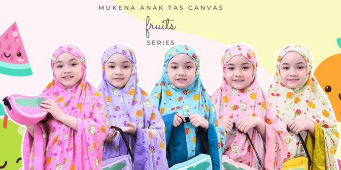 mukena untuk anak remaja
