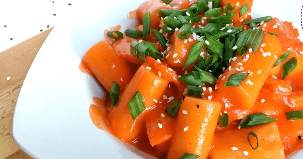 resep masakan Korea tteokbokki halal