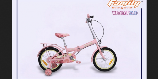 sepeda lipat anak perempuan
