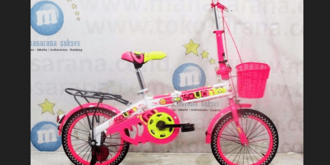 sepeda lipat anak perempuan