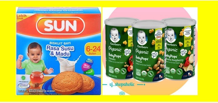 Merk biskuit bayi 6 bulan