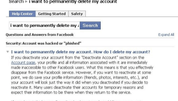Cara Menghapus Akun Facebook